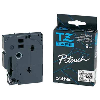 TZe-Tape TZe-S131 ruban extra solide 12 mm noir sur transparent - BROTHER
