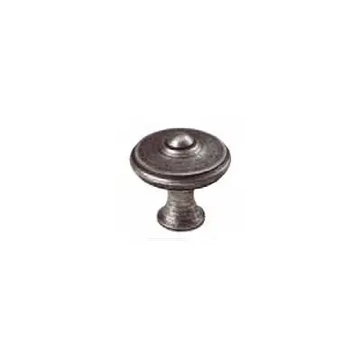 Bouton Lyonnais Ø 30 mm fer patine - DUBOIS SAS