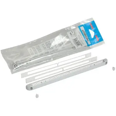 Kit entrée d'air autoréglable VM-G30CEA 30m³ ANJOS Déflecteur+régulateur+4 vis+4 cache vis - Gris - 0807GR - ANJOS VENTILATION