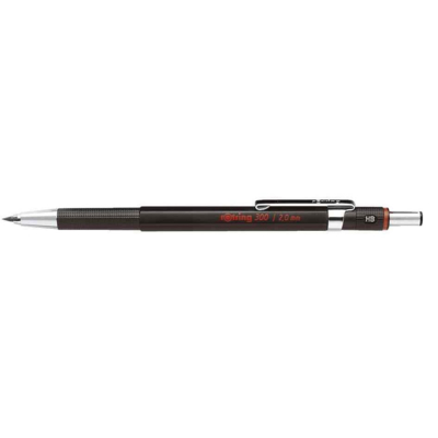 Portemine Héxagonal 300 mine 2 mm Noir - Rotring