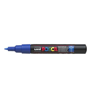 Marqueur pointe conique extra-fine pc1mc 0,7 - 1mm bleu foncé - POSCA
