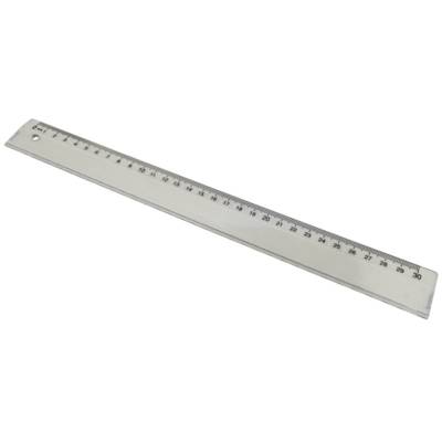 Règle 30cm simple marquage transparente - WAYTEX