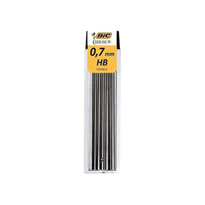 Etui de 12 Mines CRITERIUM HB 0,7 mm - BIC
