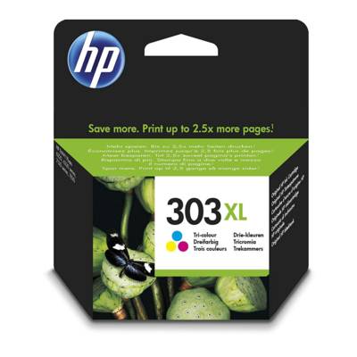 Cartouche Jet d'encre Originale 303XL T6N03AE HC 3 couleurs - HP