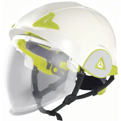 Casque de chantier Blanc/Jaune - DELTA PLUS - ONYX2BJ - DELTA FRANCE