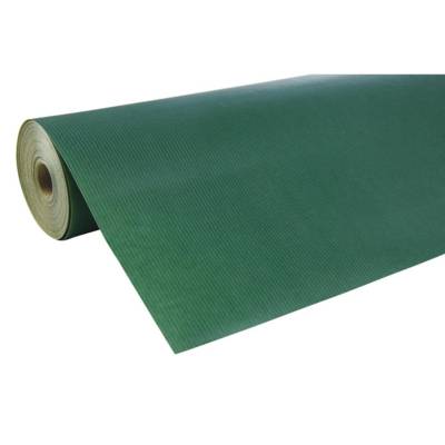 Rouleau de papier cadeaux UNICOLOR Kraft L70 cm x 50 m Vert - CLAIREFONTAINE