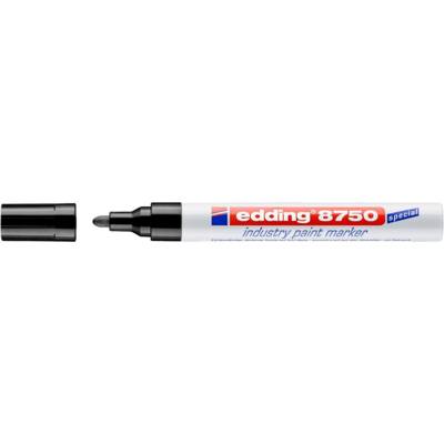 Marqueur Peinture 8750 Spécial Industrie Noir 2-4 mm - EDDING