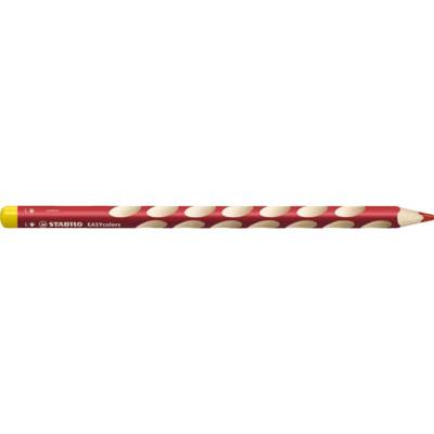 Crayon de couleur ergonomique EASYcolors Gaucher Rouge - STABILO