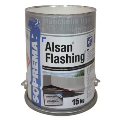 Résine d'étanchéité Alsan Flashing SOPREMA - bidon 15 kg - 00011590 - SOPREMA S.A.S.