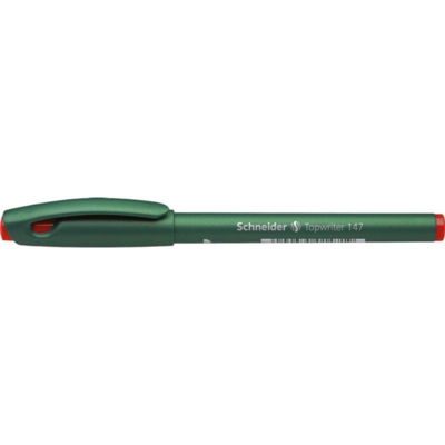Stylo feutre Topwriter 147 pointe moyenne 0,6mm rouge - SCHNEIDER