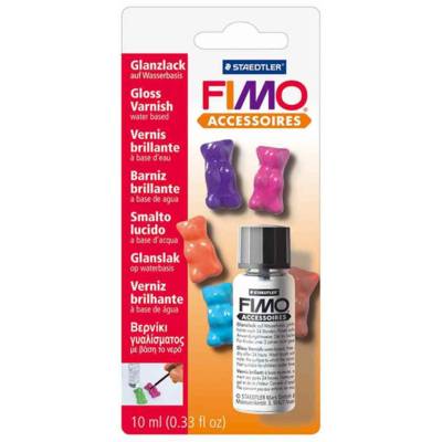 Flacon 10 ml Vernis brillant avec pinceau pour finition et protection - FIMO