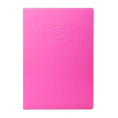 Crok'Book piqué A4 à la française couleur fuchsia 24 feuilles - CLAIREFONTAINE