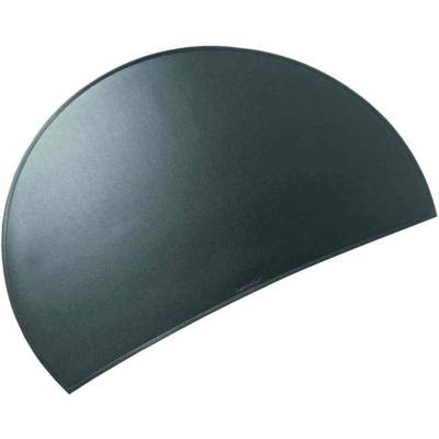 Sous-main Durella Rondo semi-circulaire antidérapant Graphite Noir 73 x 48 cm - LÄUFER