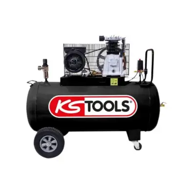 Compresseur sur cuve 200 L KS TOOLS 10 bar - 3 CV - 220 V Mono - 165.0805 - KSTOOLS