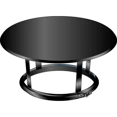 Chapeau Pare-pluie simple Ø150 Noir mat ral 9019 CPI 150 POUJOULAT - 31150087/9030 - CHEMINEES POUJOULAT