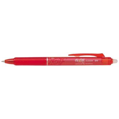 Stylo roller rétractable Frixion Ball Clicker pointe fine Rouge - PILOT