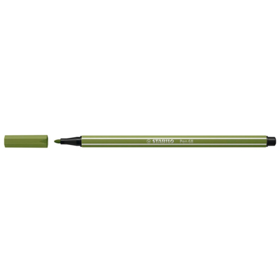 Stylo feutre Pen 68, vert mousse - STABILO
