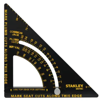 Équerre de charpentier ajustable en aluminium QUICKSQUARE® 300 mm - STANLEY - STHT46054-0
