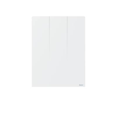 Radiateur à inertie pierre réfractaire GYALI horizontal tactile blanc - Gedimat - SAUTER