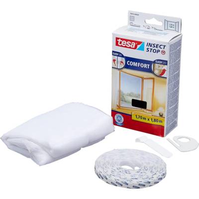 Moustiquaire COMFORT pour fenêtre, 1,70 m x 1,80 m - TESA