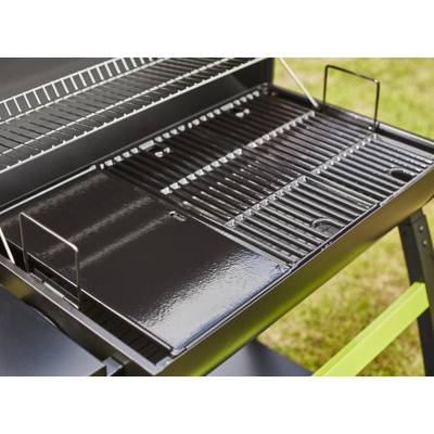 Barbecue charbon de bois TONINO 70 - 123x105x74cm - Gedimat - COOK IN GARDEN