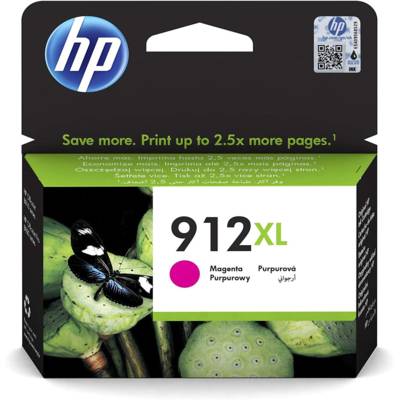 Cartouche d'encre original N°912XL 3YL82AE HC 825 pages magenta - HP
