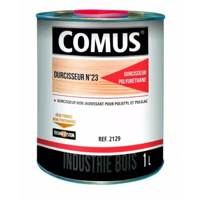 Durcisseur N°23 polyuréthane non jauni 2129 COMUS - 1 L - 7852 - COMUS SAS