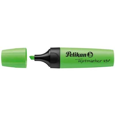 Surligneur Textmarker 490 Pte biseautée 1 - 5 mm Vert fluo - Pelikan