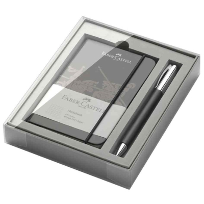 Kit d'outils d'écriture Ambition résine Stylo Bille, noir - Faber-Castell