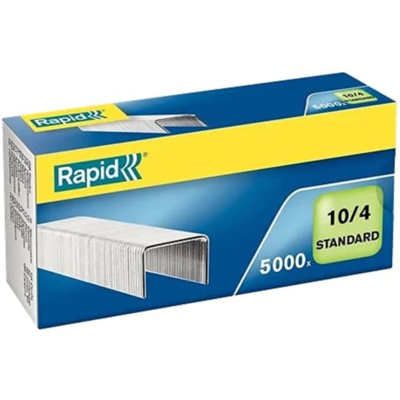 Boite de 5000 agrafes Standard No10 galvanisées - Rapid