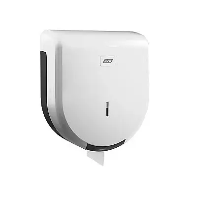 Distributeur papier hygiénique Maxi Jumbo M45 CRISTAL HYGIENE ABS blanc - MDPH400A
