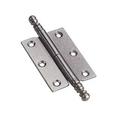Paumelle meuble rustique acier poli QDCR - 50x40 gauche - PO5240XF10