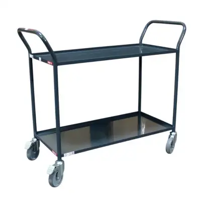 Servante à 2 plateaux tôle 935 x 435 mm 200 kg - FIMM - 880001365