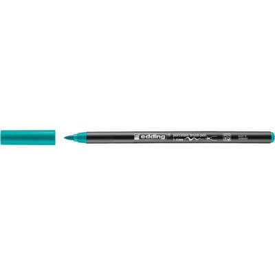 Feutre Porcelaine 4200 Turquoise Pointe Pinceau 1-4 mm - EDDING