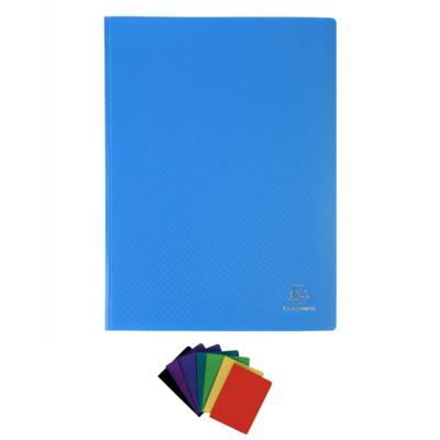 Protège-documents en polypropylène souple OPAK 80 vues - A4 Couleur aléatoire - EXACOMPTA