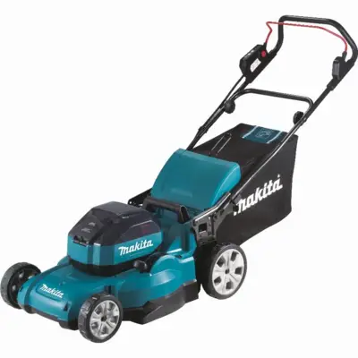 Tondeuse 48 cm 64V max XPT - MAKITA - avec 1 batterie 40V 4.0Ah - chargeur - LM001JM101