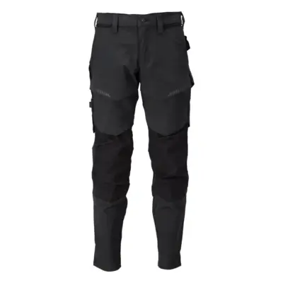 Pantalon avec poches genouillères MASCOT Ultimate - Noir - Taille 56 - Entrejambe 82 - 22379-311-09-82C62