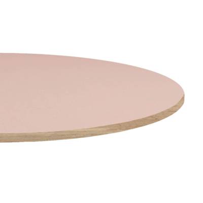 Plateau de table rond Rose poudré - RestooTab