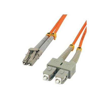 Jarretière optique OM1 duplex multimode 62.5/125 - SC / LC 2m - MCL SAMAR