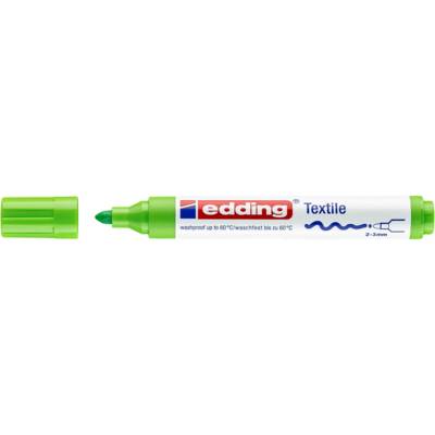 Marqueur pour textiles 4500 vert clair 2-3 mm - EDDING