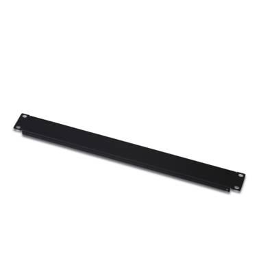 Plaque de recouvrement 19" 1U noir (RAL 9005) - DIGITUS