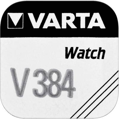 Pile Bouton Oxyde d' Argent pour montres V384 (SR41) SR736SW 1,55 Volt - VARTA