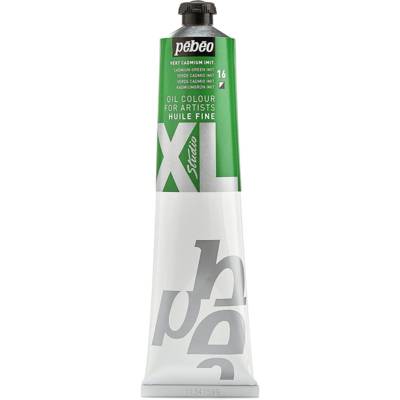Tube 200ml Peinture Huile Fine Studio XL Vert cadmium imitation - PÉBÉO