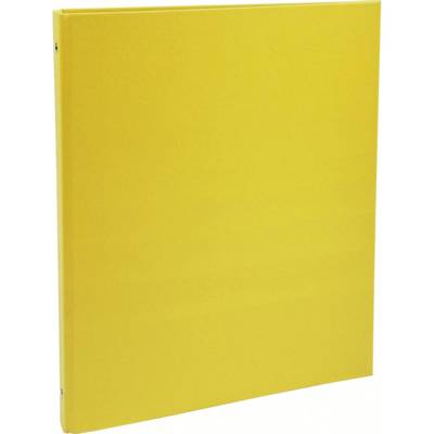 Classeur 4 anneaux 15mm polypropylène OPAK - A4 Jaune - EXACOMPTA
