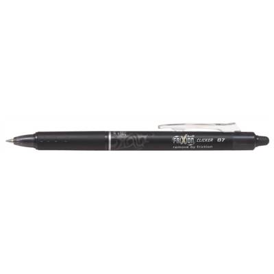 Stylo roller rétractable Frixion Ball Clicker 0,7 Noir - PILOT