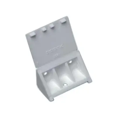 Boîte 50 Taquet Systemtac 102+ PRUNIER - blanc - S+BP102 - PRUNIER SARL