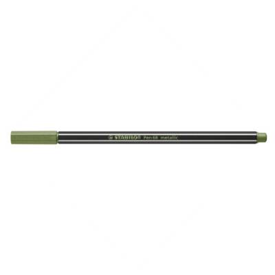 Stylo feutre Pen 68 metallic - Vert clair métallisé - STABILO