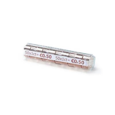 Lot de 100 Etuis à Monnaie THECOINTAINER pour 50 x 0,01€ - RESKAL