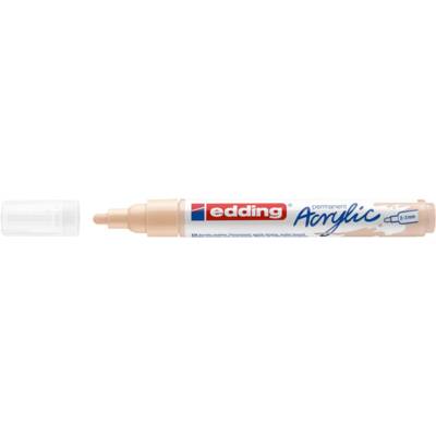 Marqueur Acrylique 5100 Beige chaud Pointe Moyenne 2-3 mm - EDDING