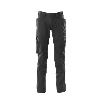 Pantalon de travail avec poches genouillères MASCOT Accelerate - 18579-442-Noir-76-50